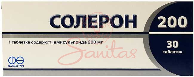 Солерон 200 таб. 200мг №30 (10х3)                                               