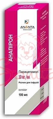 Анапірон р-н д/інф. 10мг/мл 100мл