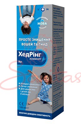 Хедрінг Комфорт мус 4% 100мл                                                    
