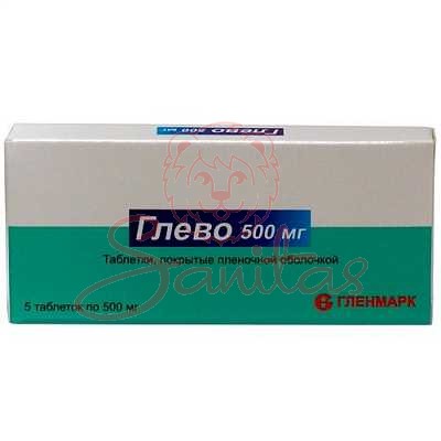 Глево таб. 500мг №5                                                             