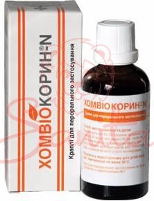 Хомвіокорин-N краплі оральні 50мл                                               