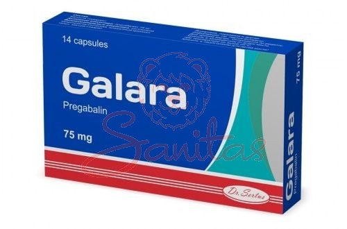 Галара капс. 75мг №14                                                           