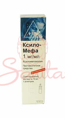 Ксило-Мефа назальний спрей 1мг/мл 10мл                                          