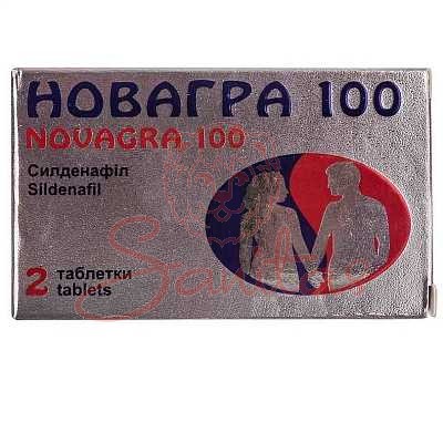 Новагра таб. 100мг №2                                                           