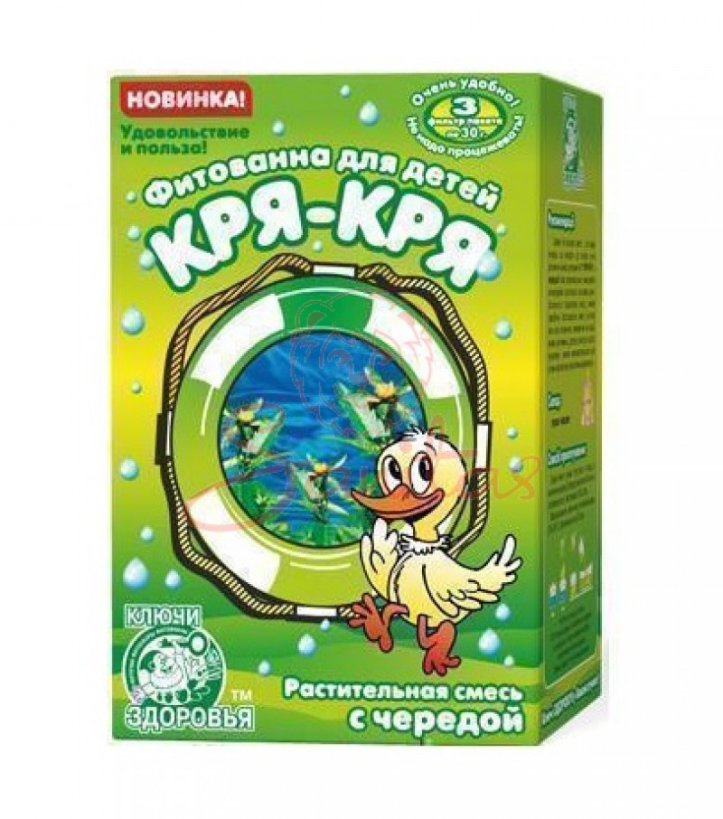 Фітованна Ключі здоров’я №1 Кря-кря з чередою фільтр-пакет 30г №3               