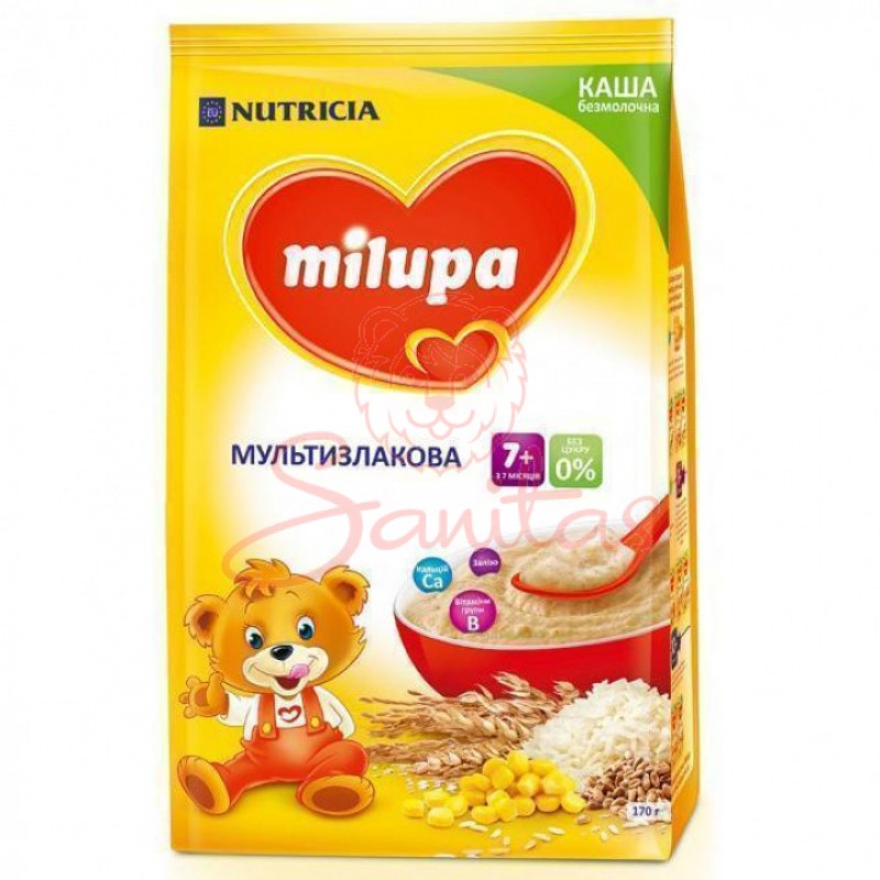Каша Мілупа безмол.мультизл. від 7 міс. 170г
