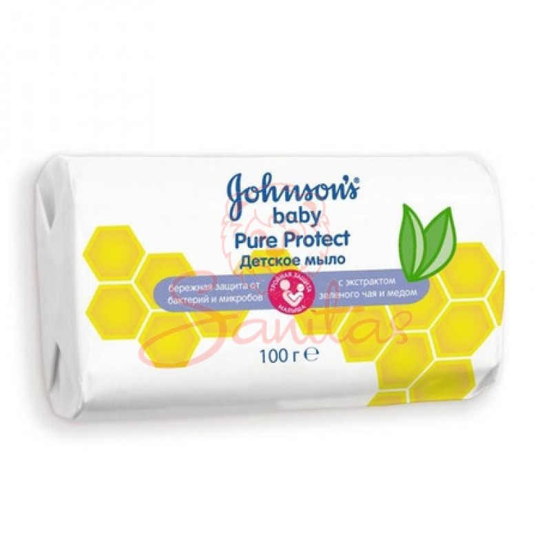 Мило дитяче Джонсонс Бебі (Johnson’s Baby Pure Protect) 2в1 100г                