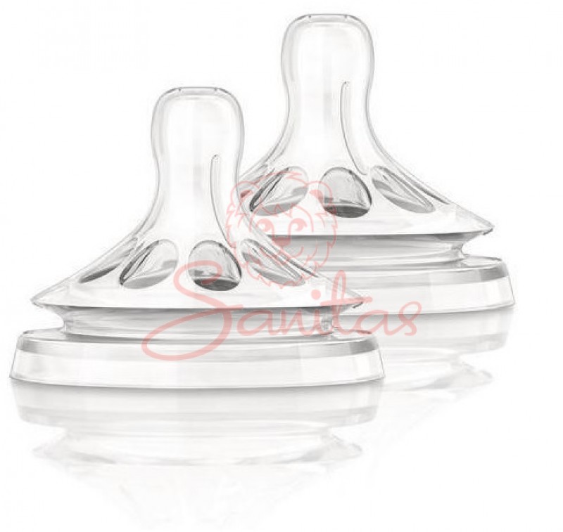 Соска Авент (Avent Naturals) средній потік 3+ №2                                