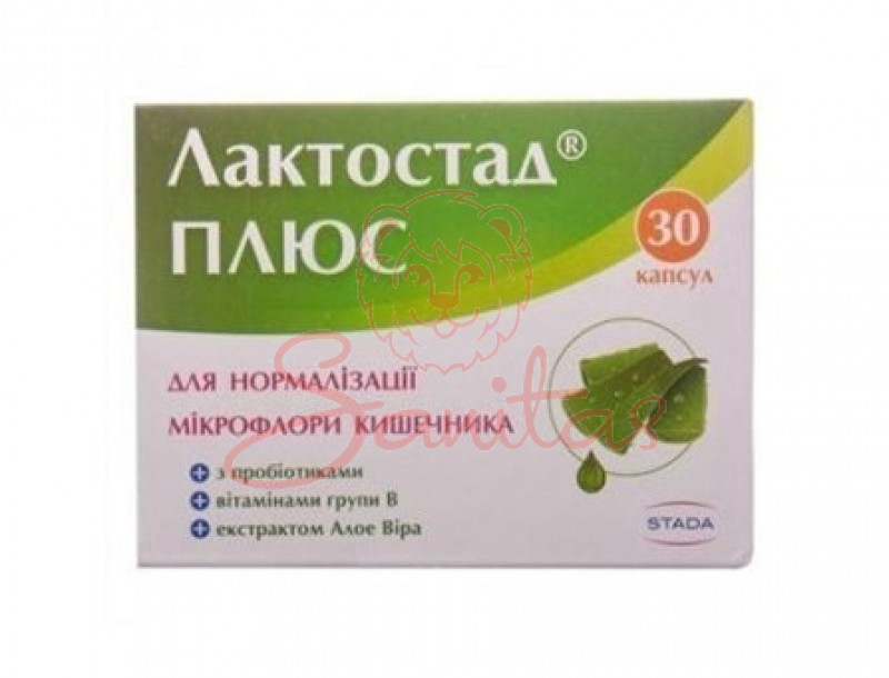 Лактостад плюс капс. №30                                                        