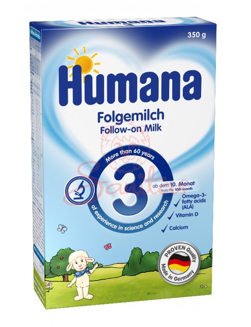 Хумана-3 суміш мол. суха з пробіотик. та галактоолігосахар. 350г                