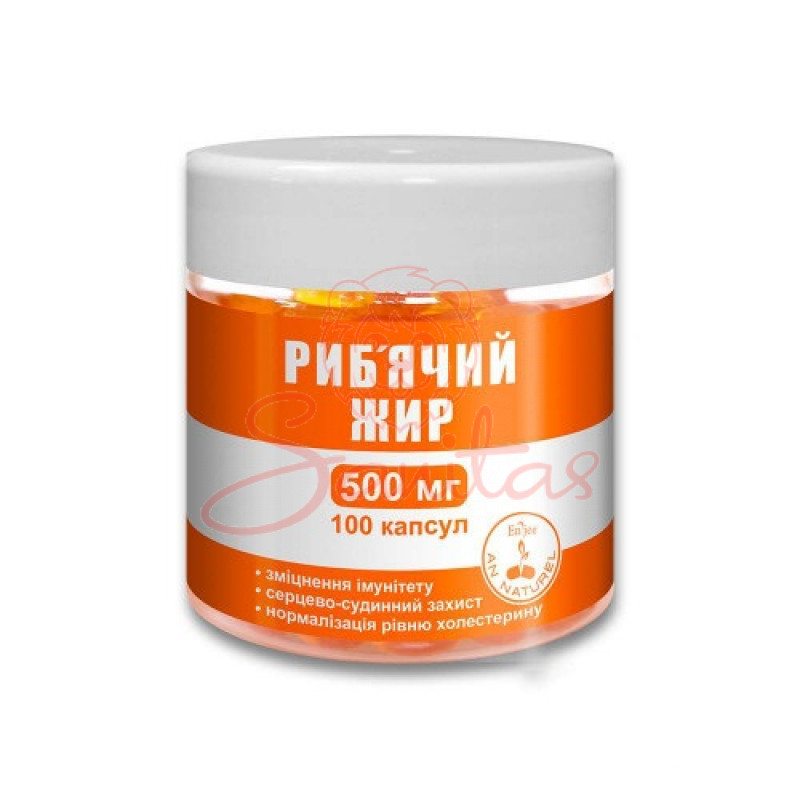 Риб’ячий жир капс. 500мг №100                                                   