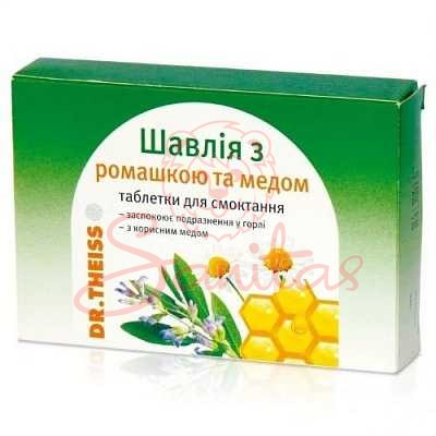 Шавлія з ромашкою та медом Др.Тайсс таб. №24                                    