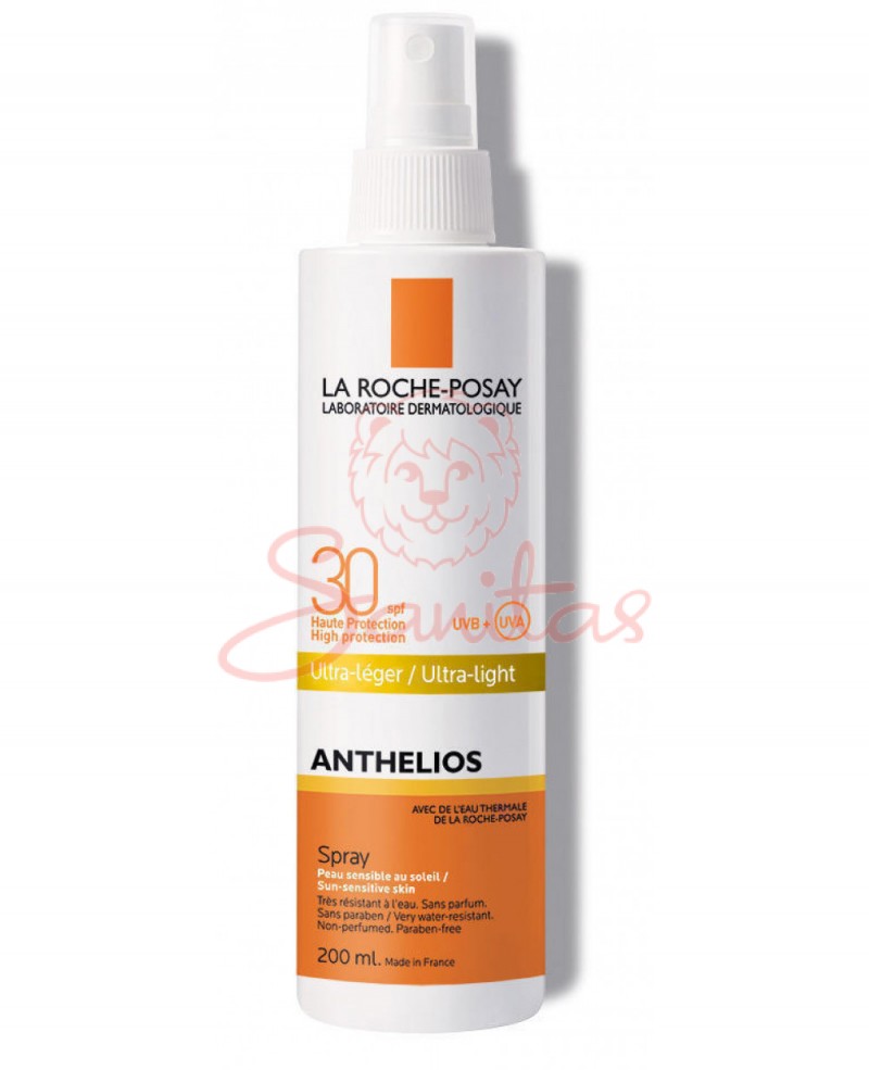 яя_ЛяРош Антгеліос спрей для шкіри чутливої до сонця SPF30 200мл                   