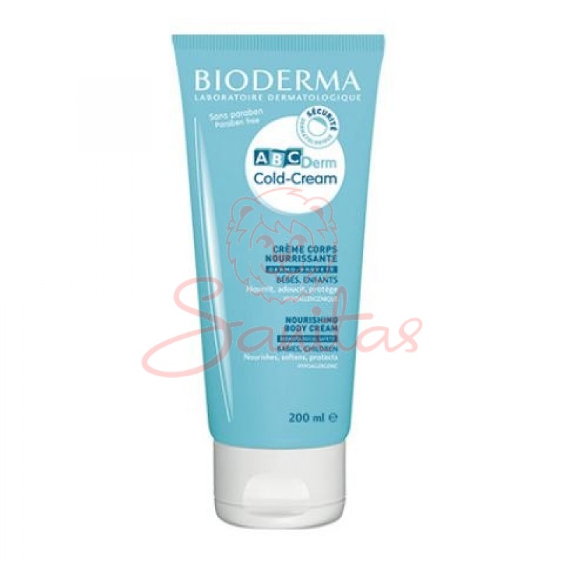 яя_Біодерма (Bioderma ABC Derm) Колд крем для тіла 200мл                           