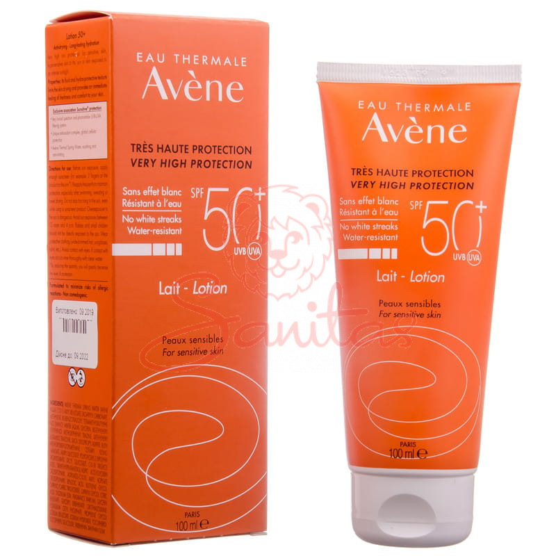 Авен Молочко сонцезахисне SPF50+ 100мл                                          