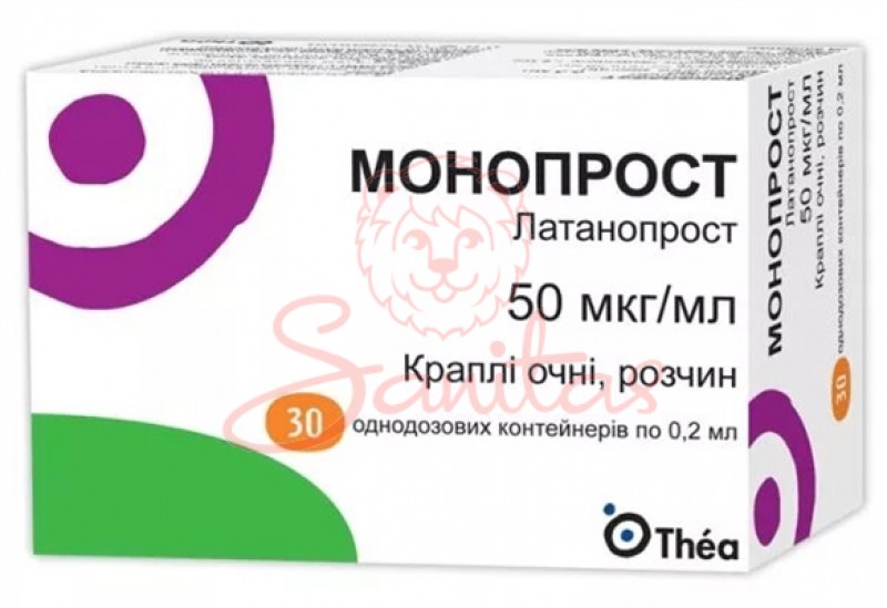 Монопрост краплі очні р-н 50мкг/мл 0.2мл конт. №30                              