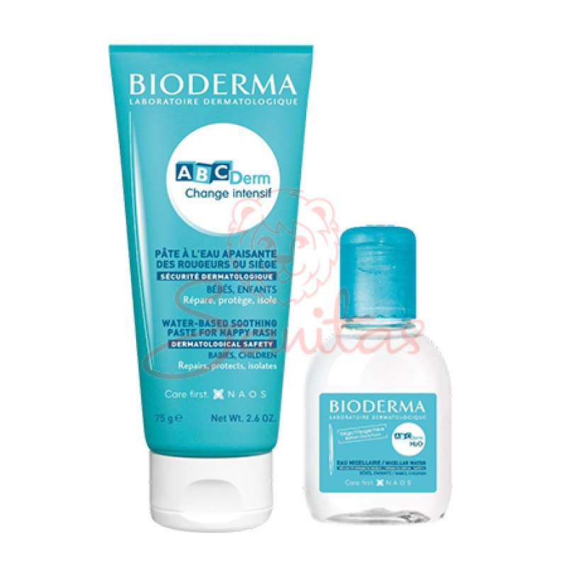 яя_Біодерма (Bioderma ABC Derm) Шанж Інтенсив 75г+ABC Derm Н2О 100мл               