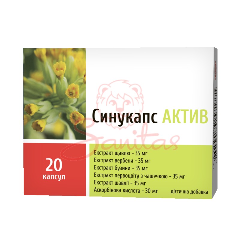 яя_1+1 Синукапс Актив капс. №20                                                    