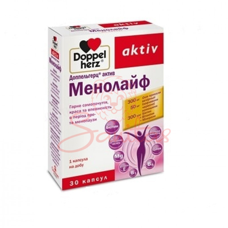 Доппельгерц Актив Менолайф таб. №30