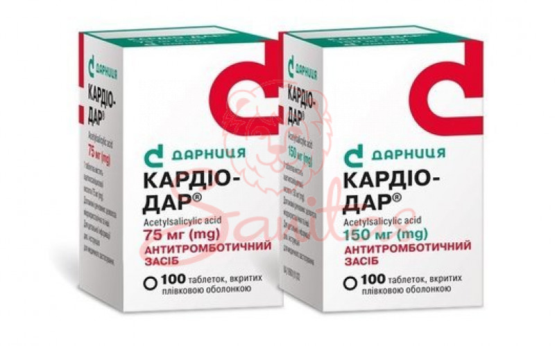 Кардіо-Дар таб. 75мг №100 конт.