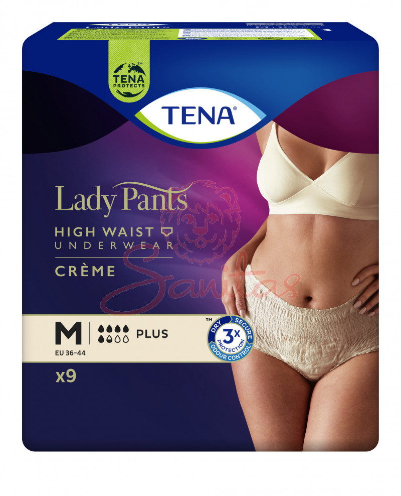 Трусики Тена (Tena Pants Plus Medium Creme) №9