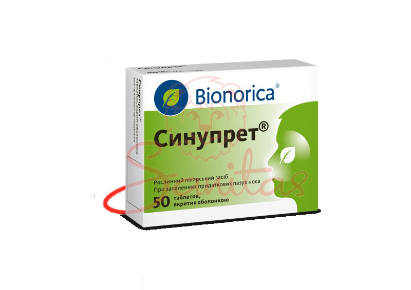 Синупрет таб. №50 (25х2)                                                        