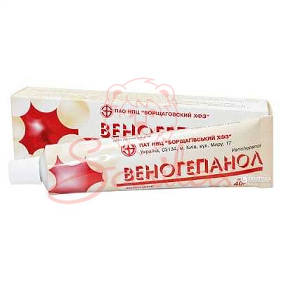 Веногепанол гель 40г                                                            