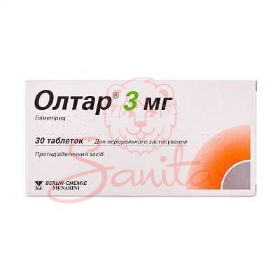 Олтар таб. 3мг №30                                                              