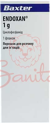 Ендоксан 1г пор. д/р-ну д/інф. д/ін. 1г №1                                      